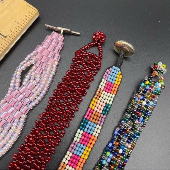 Trendy Seed Bead Bracelet Set - Picture 7 of 7